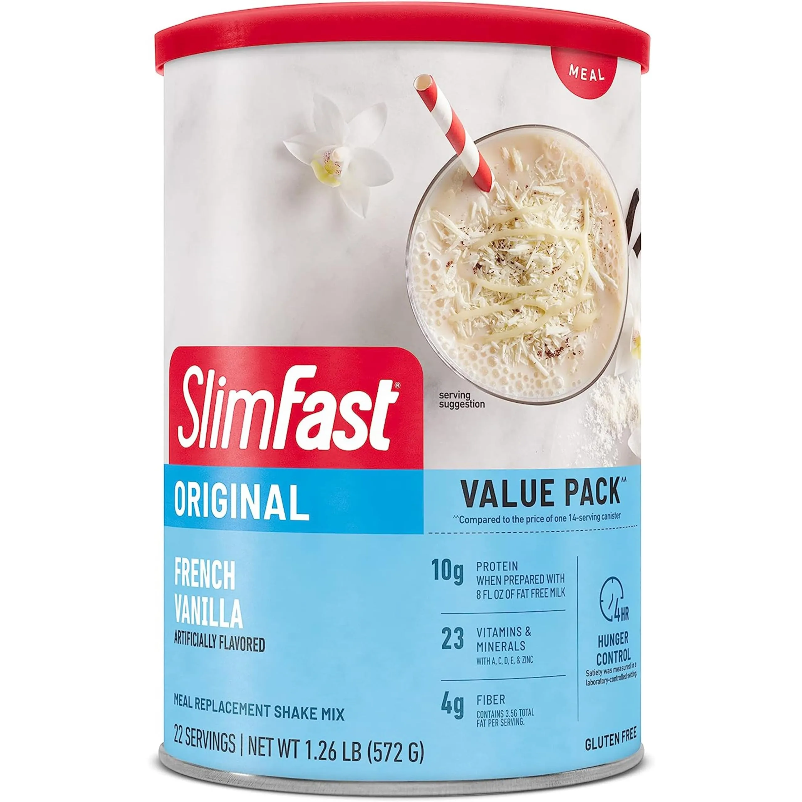 SlimFast Original Meal Replacement Powder French Vanilla Shake Mix