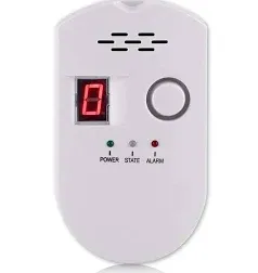 Propane / Natural Gas Detector Home Alarm; Leak Tester, Sensor Monitor Wired 12V