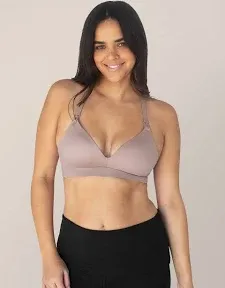 Minimalist Hands-Free Pumping & Nursing Bra | Black - Kindred Bravely