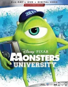 Monsters University (Blu-ray, 2013)