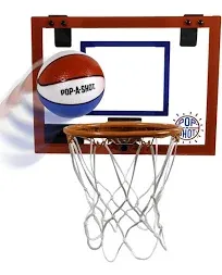  Super Slam Over The Door Mini Basketball Hoop for Kids and Adults | 2 