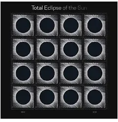 Total Eclipse of the Sun - Stamps Sheet of 16 Scott 5211