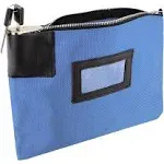 BISupply Locking Money Bag Locking Pouch Zipper Bank Bag with Lock Locking Cash