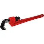 14-1/2-Inch Heavy Duty Hex Pipe Wrench, Model T-017 Straight Plumbing Wrench, 5/