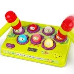 BAODLON Interactive Pound A Mole Game, Toddler Toys, Light-Up Musical Pounding