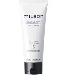 Milbon Creative Style Wet Shine Gel Cream 5.3oz