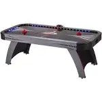 Fat Cat by GLD PRODUCTS Volt 7’ LED Illuminated Air Hockey Table with Dual Motor Action for Faster Play, Automatic Scoring and Integrated Light System That Takes Game Play to The Next Level