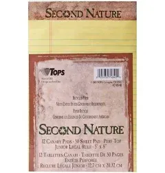 Tops Second Nature Recycled Ruled Pads