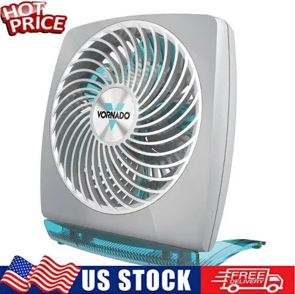 Vornado FIT Personal Air Circulator Fan, 8.25&#034; Height, Aqua