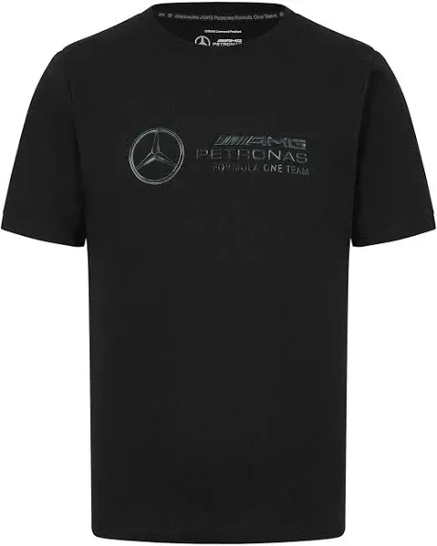 Mercedes AMG Petronas F1 Men's Stealth Logo Tshirt