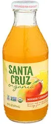 Santa Cruz Organic Mango Lemonade, 16 Ounce