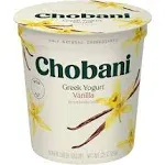 Chobani Yogurt, Greek, Non-Fat, Blended, Vanilla - 32 oz