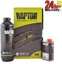 UPOL Raptor TINTABLE Spray Tough Coating Truck Bed Liner Boats, Trailers RLT/S1