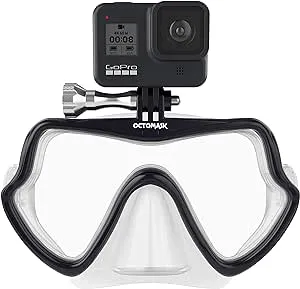 GoPro Hero4 and Hero3+ Frameless Dive Mask for Scuba Diving and Snorkeling