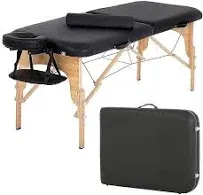 Portable Massage Table Massage Bed Spa Bed 73 Inches Long Height Adjustable Massage Table W/Sheet Cradle Bolster Portable 2 Folding Massage Salon Table Hanger Facial Tattoo Salon Bed