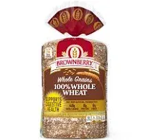 Brownberry Bread, 100% Whole Wheat - 24 oz