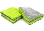 Autofiber Amphibian Jr. Microfiber Drying Towel 16in x 16in (1100gsm) - 2 Pack