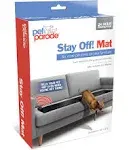 Pet Parade Stay Off! Mat - Indoor Pet Training Sonic Repellent for Dogs and Cats, Browns, 1 Count (Pack of 1)