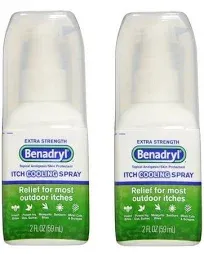 Benadryl Extra Strength Cooling Spray Itch Relief