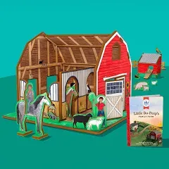 Little Bo Peep&#39;s Family Farm Book and Playset