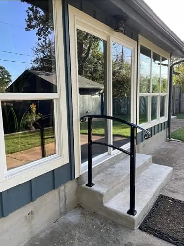 Metty Metal Handrails for Outdoor Steps