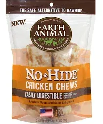 Earth Animal No Hide Chicken Chews Dog Treats