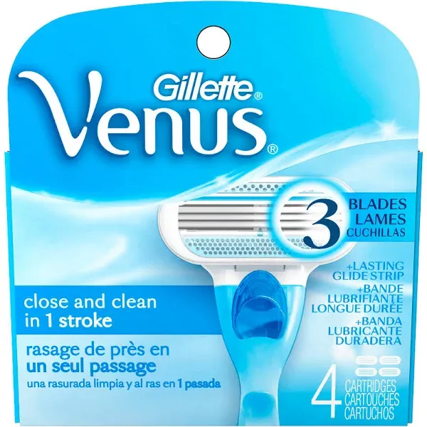 "Gillette Venus Blades 4's For Women"