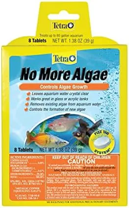 Tetra No More Algae 8 Tablets