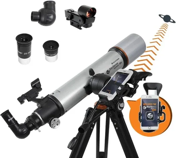 Celestron StarSense Explorer DX 102AZ Refractor Telescope