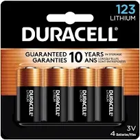 Duracell 123 Battery 6-Pack