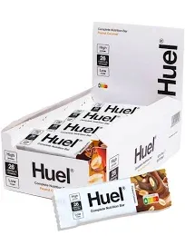 Huel Complete Nutrition Vegan Protein Bars Chocolate 13g Protein, 27 Vitamins and Minerals