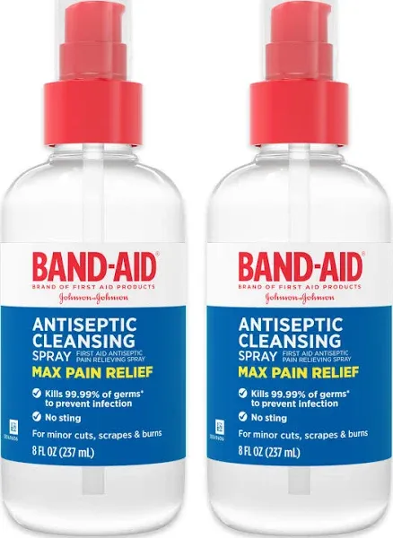 Band-Aid Antiseptic Cleansing Spray