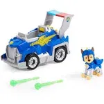 Paw Patrol, Rescue Knights Chase Transforming Toy Car with Collectible Action Figure, Kids Toys for Ages 3 and Up