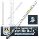 Fermentaholics Complete Hydrometer Test Kit with Plastic Test Jar