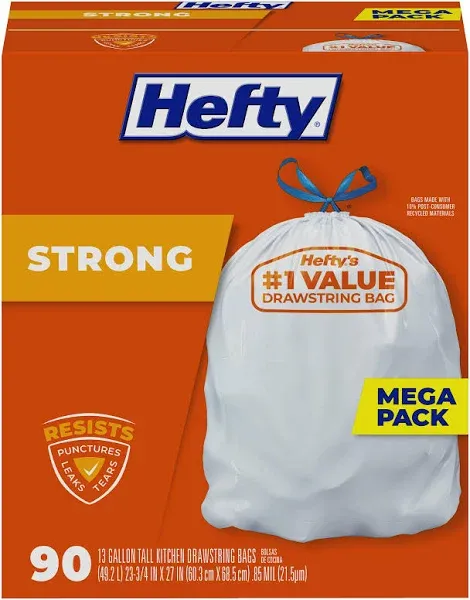 Hefty Strong Tall Kitchen Bags