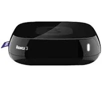 Roku 3 (3rd Generation) Media Streamer 4200X - Black