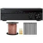 Sony Str-dh790 4K 7.2-Channel Home Theater AV Receiver with Accessory Bundle