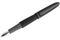 Diplomat Aero Fountain Pen - Black - Fine