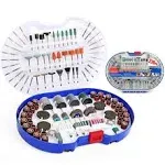 WORKPRO 276-piece Rotary Tool Accessories Kit Universal Fitment for Easy Cutting, Carving and Polishing