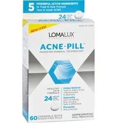 Loma Lux Laboratories Acne Chewable Quick Dissolving Pills