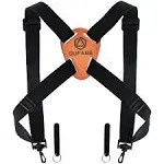 OUFABE Binocular Harness Strap, Binocular Strap, Adjustable and Deluxe Binoculars Harness for Hunting