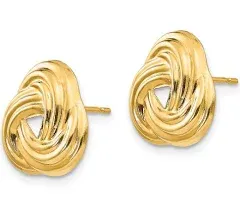 Love Knot Stud Earrings