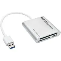 Tripp Lite USB 3.0 SuperSpeed Multi-Drive Memory Card Reader/Writer -up to 5Gbps