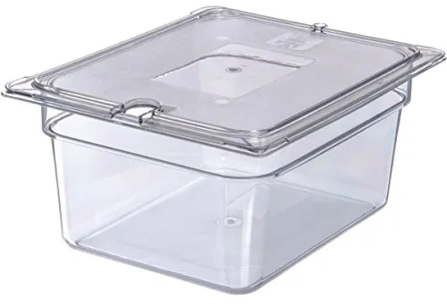 Carlisle 10222B07 6" Deep StorPlus Food Pan 1/2 Size, Clear