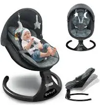 Baby Swing for InfantsPortabl<wbr/>e Baby SwingElectric Bluetooth Baby Swing Seat fo