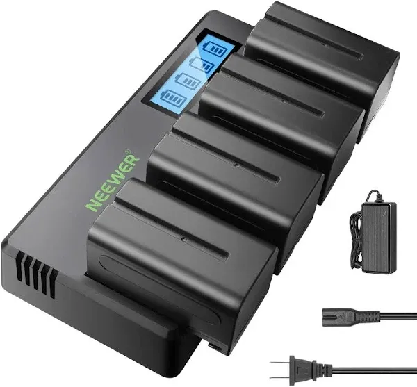 Neewer Zell Replacement Batteries 7.4V 5600mAh 4 Channel