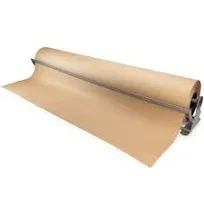 48&#034; Kraft Paper Roll Dispenser &amp; Cutter for Rolls up to 48&#034; Wide and 9&#034; in Di...