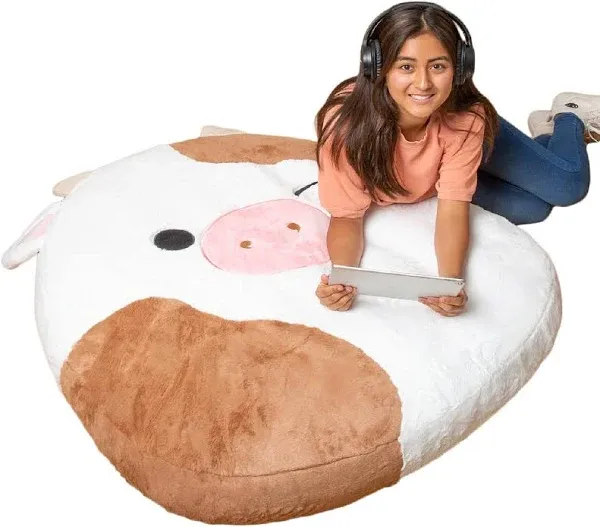 Squishmallows Ronnie The Cow Inflat-A-Pal Pillow