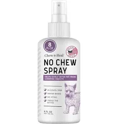 Chew + Heal No Chew Spray for Dogs