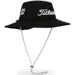 Titleist Tour Aussie Hat - 2024 - Black White